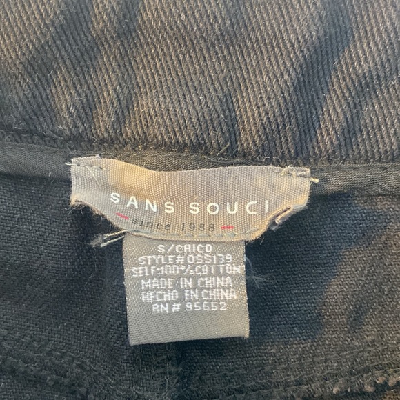 Black jean skirt - Picture 5 of 5